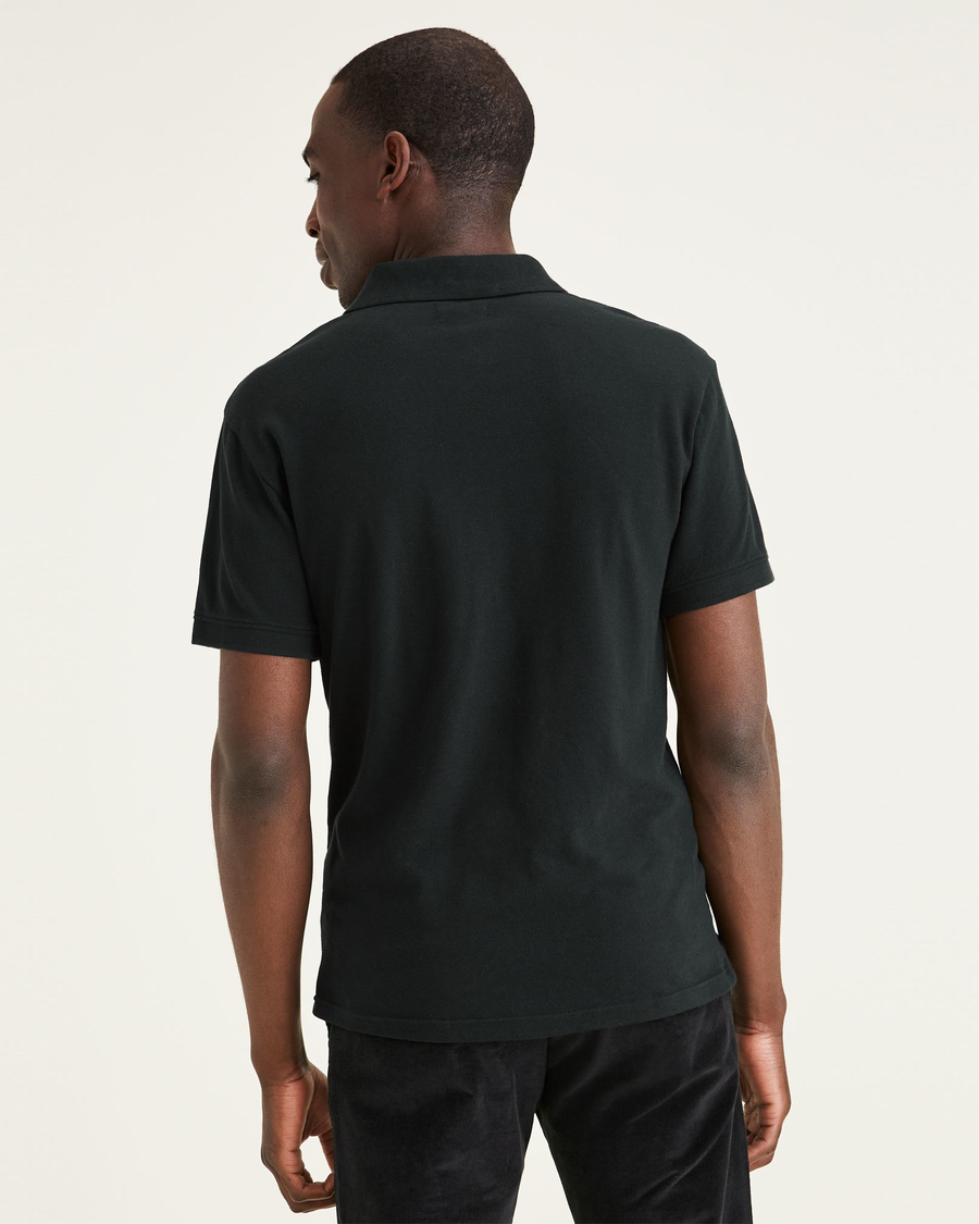 (image for) Chic Rib Collar Polo (Big and Tall)